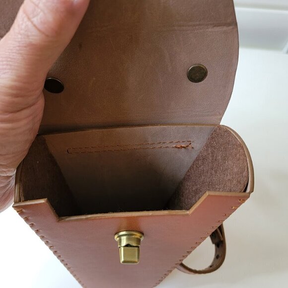 Leather Bicycle Frame Bag - Joystar - Handmade - NWOT - Picture 7 of 10